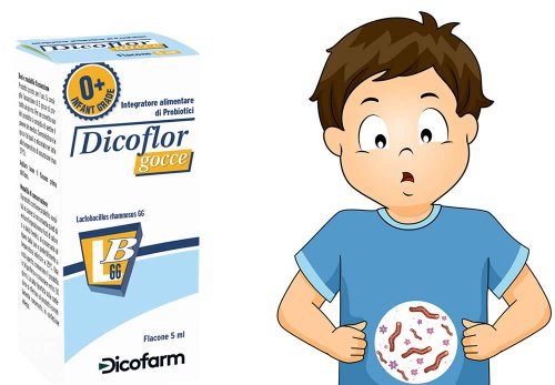 In questa recensione parliamo dell'integratore Dicoflor Gocce (a base di fermenti lattici probiotici, specifico per bambini piccoli), analizzandone ingredienti, composizione, efficacia, modo d'uso, controindicazioni e possibili effetti collaterali