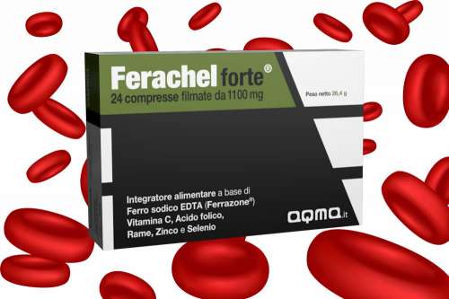 In questa recensione parliamo di Ferachel Forte (integratore a base di ferro Sodico EDTA, altamente biodisponibile, con Vit. C, B9, Rame, Zinco, Selenio), analizzandone ingredienti, composizione, efficacia, modo d'uso ed effetti collaterali