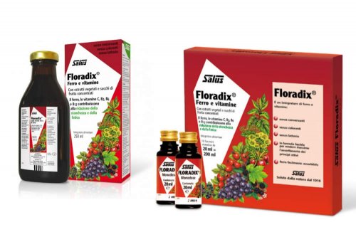 In questo articolo parliamo dell'integratore Floradix (a base di ferro altamente biodisponibile e Vitamine C e Gruppo B) analizzandone ingredienti, composizione, efficacia, modo d'uso, effetti collaterali e controindicazioni