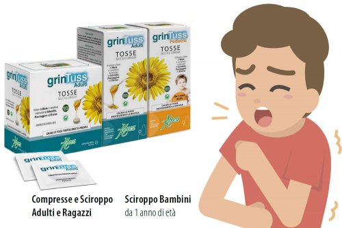 In questa recensione parliamo dei prodotti Grintuss (linea di Dispositivi Medici utili contro la Tosse, sia Secca che Grassa), analizzandone ingredienti, proprietà, efficacia, modo d'uso, controindicazioni ed effetti collaterali