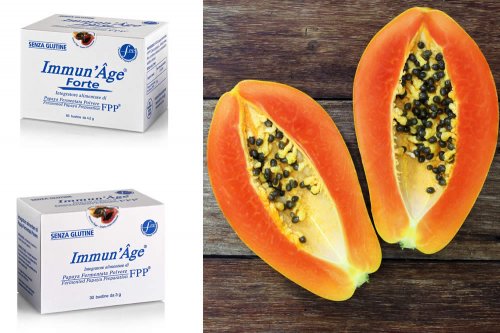 In questa recensione parliamo dei prodotti Immunage (a base di papaya fermentata, utile per l'azione antiossidante e di stimolo sulle naturali difese dell'organismo), analizzandone ingredienti, proprietà, efficacia, modo d'uso ed effetti collaterali