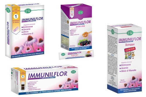 In questo articolo Parliamo degli integratori Immunilflor, a base di attivi utili per stimolare il sistema immunitario prevenendo le malattie da raffreddamento, analizzandone ingredienti, composizione, efficacia, modo d'uso ed effetti collaterali