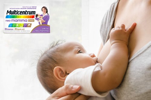 In questo articolo parliamo di Multicentrum Neo Mamma (utile per sostenere le esigenze della mamma nel periodo post-parto, specialmente di quella che allatta) analizzandone ingredienti, efficacia, modo d'uso, effetti collaterali, controindicazioni