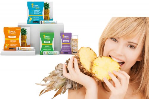 In questa recensione parliamo di Super Ananas Slim (a base di estratti d'ananas e altri principi attivi utili per controllare il peso corporeo, la sazietà e il drenaggio dei liquidi corporei), analizzandone ingredienti, efficacia, uso e controindicazioni