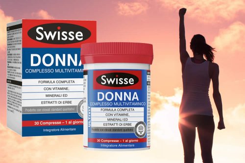 In questa recensione parliamo di Swisse Donna (integratore multivitaminico multiminerale formulato in base alle esigenze dell'organismo femminile), analizzandone ingredienti, composizione, efficacia, modo d'uso, controindicazioni ed effetti collaterali