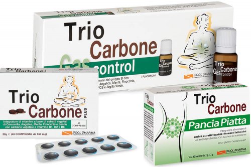 In questa recensione trovi una panoramica sugli Integratori della Linea Trio Carbone (utili per combattere meteorismo, crampi addominali e flatulenza), con link di approfondimento e consigli per scegliere il prodotto TrioCarbone più adatto a Te